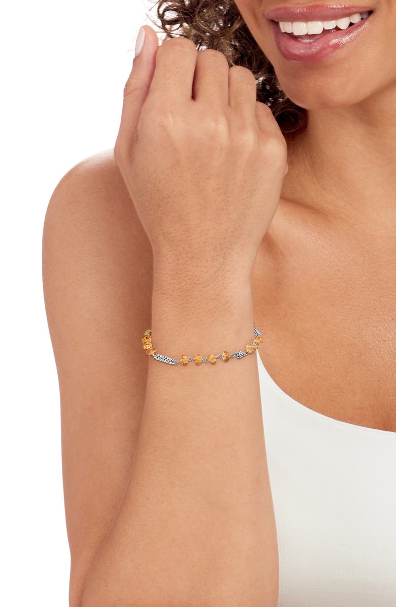 LAGOS Caviar Icon Beaded Cirtine Toggle Bracelet, Alternate, color,