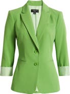 Tahari ASL Roll-Cuff Jacket