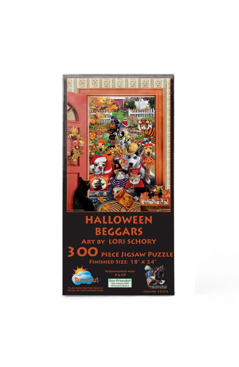 Sunsout Halloween Beggars 300 piece Jigsaw Puzzle for Adults, Alternate, color, Multicolor