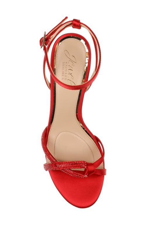 Jewel Badgley Mischka Fiji Ankle Strap Sandal In Multi