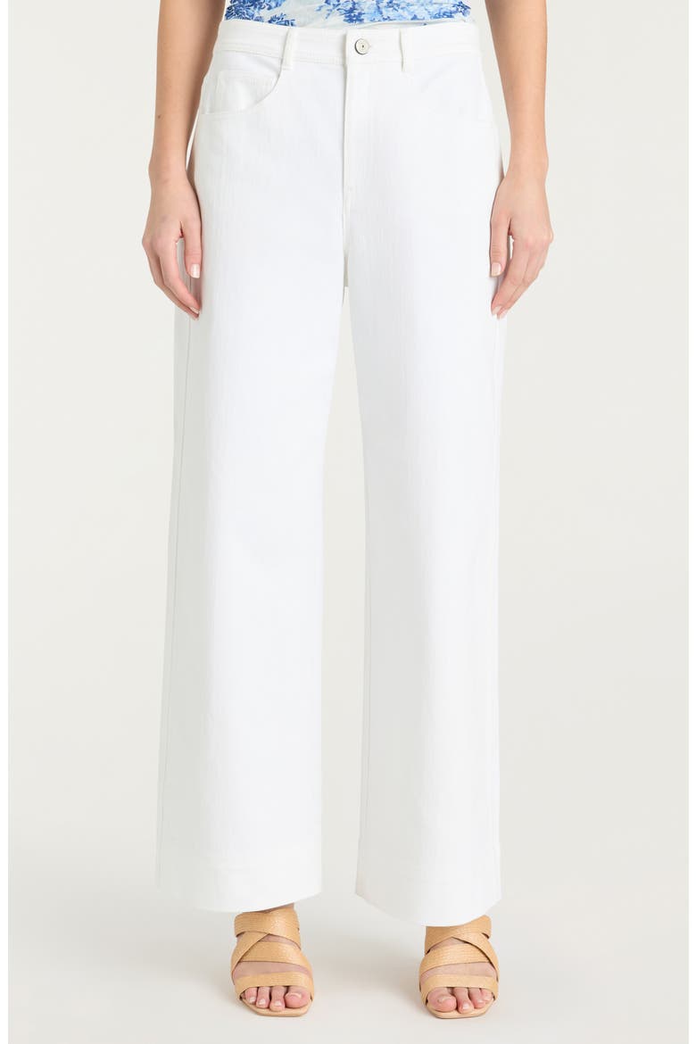 Betsy Wide Leg Pants, Main, color, WHITE