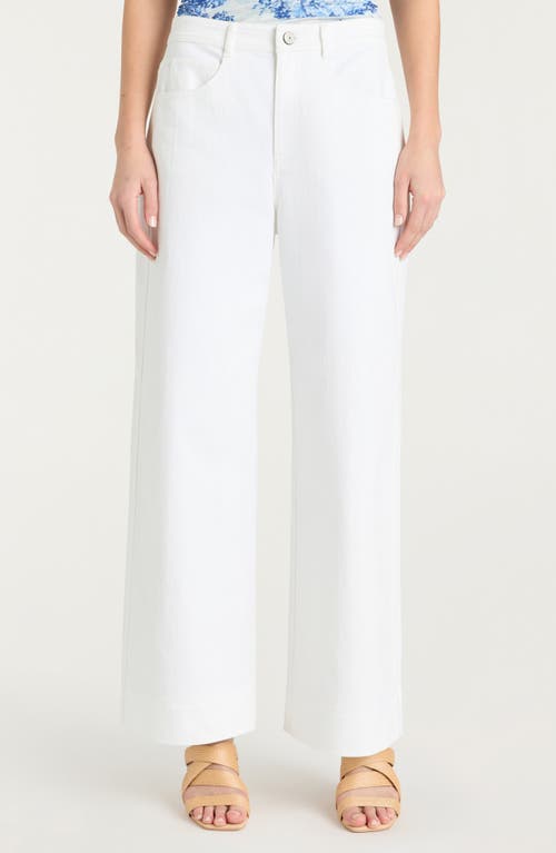 Cinq à Sept Betsy Wide Leg Pants in White  product