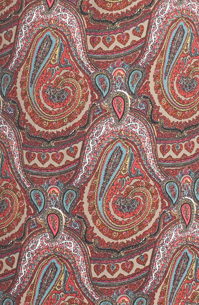 Fraiche by J Paisley Print Maxi Dress, Alternate, color, 