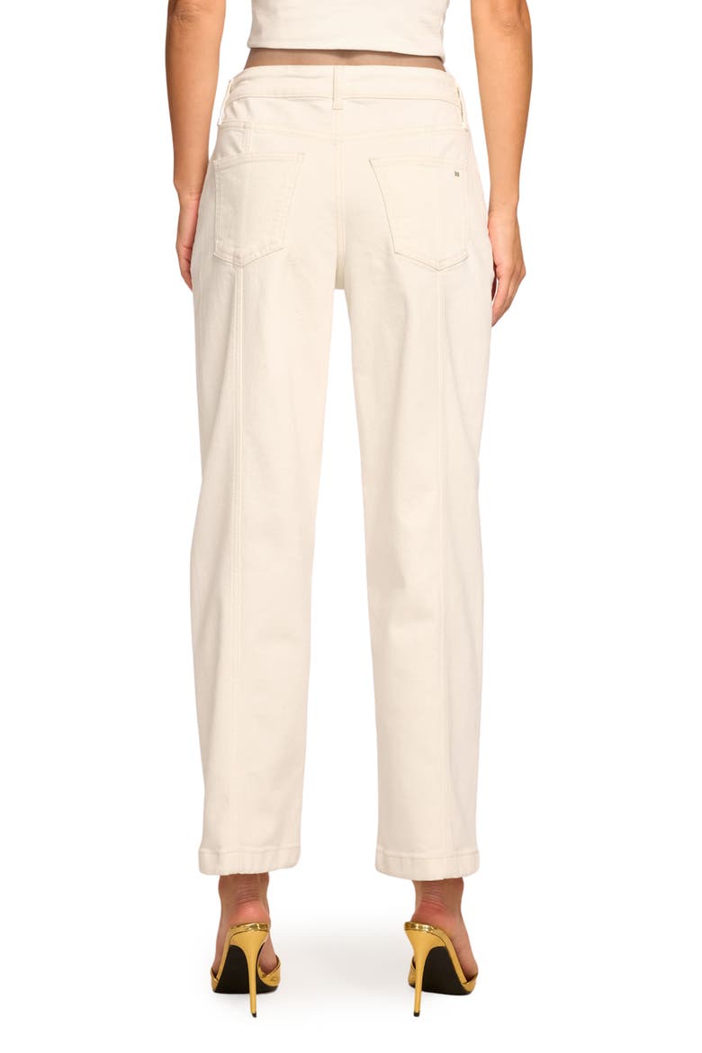 Nadia Straight Leg Jeans, Alternate, color, WHITE