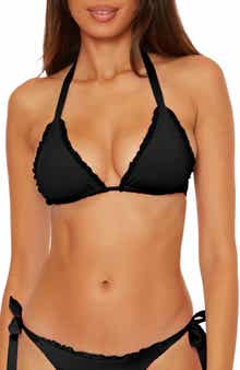 Becca Frills Triangle Bikini Top