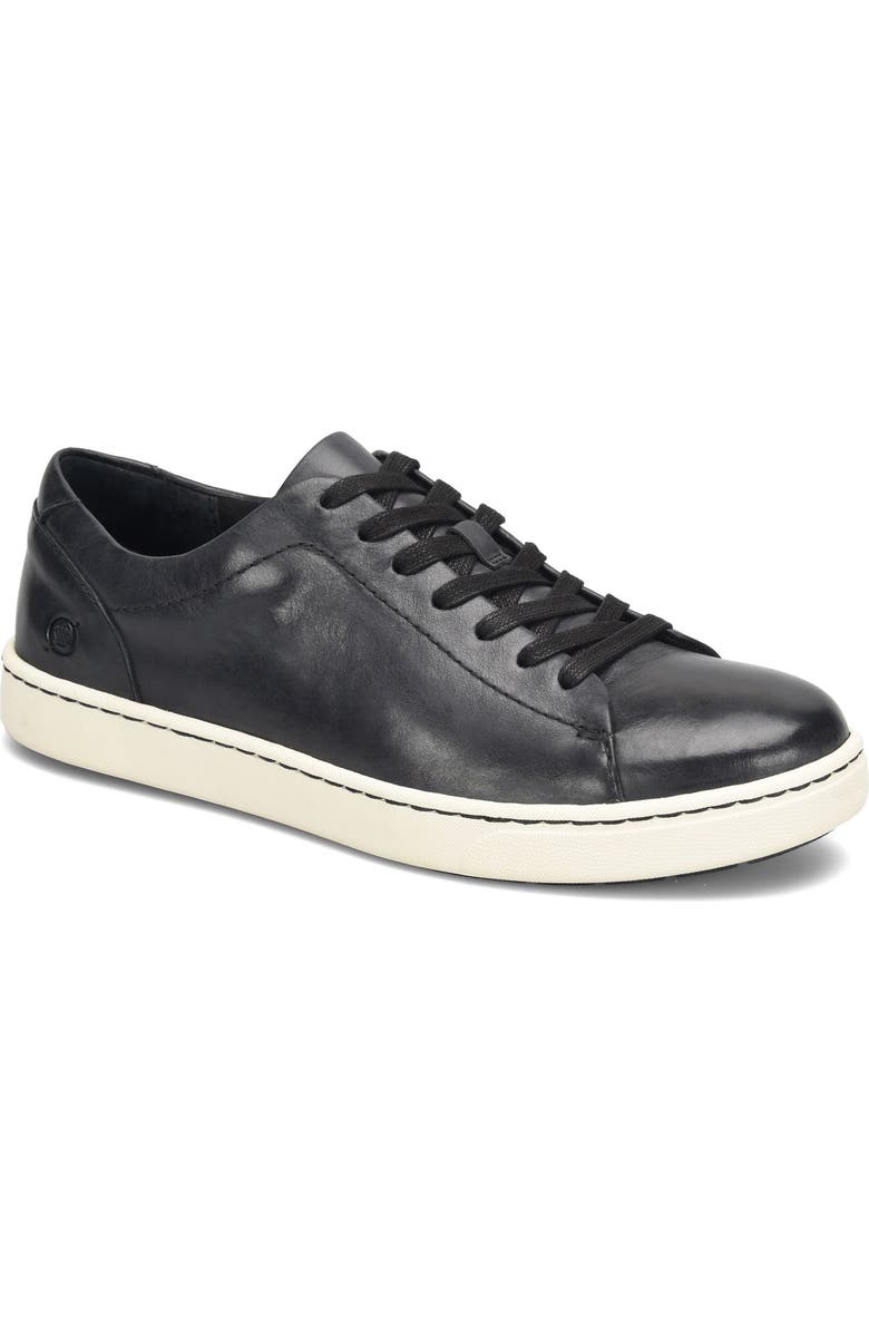 Børn Allegheny II Sneaker, Main, color, Black Leather