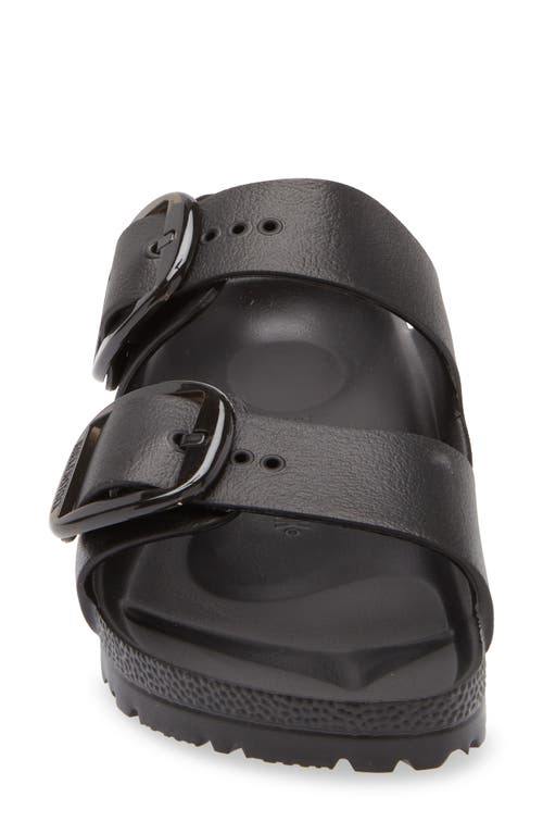 Birkenstock Arizona Big Buckle Womens Eva Sandals In Black