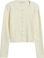 MANGO Karen Cotton Blend Cardigan