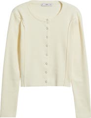 MANGO Karen Cotton Blend Cardigan