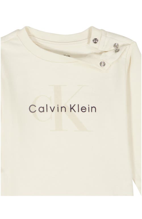 Calvin Klein Baby Boys 3-piece Vest, T-shirt And Joggers Set In White