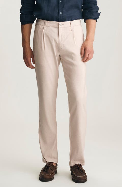 Will Pleated Linen Blend Pants