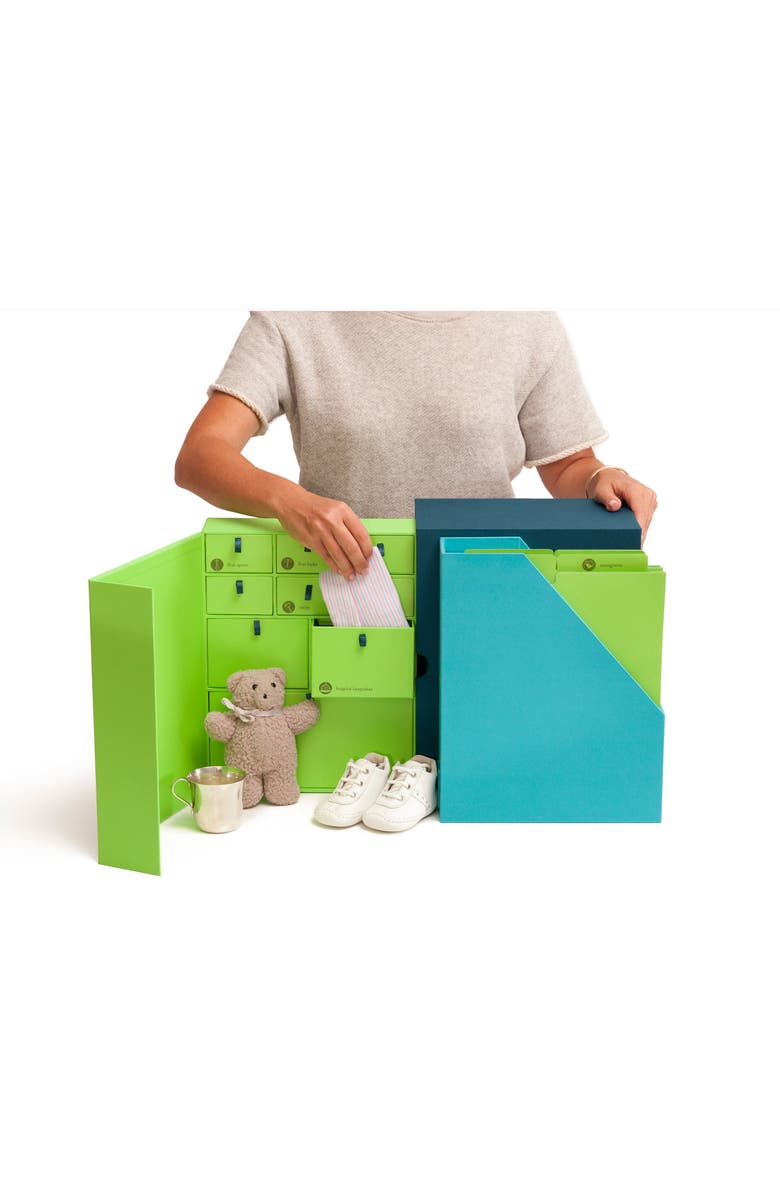 Savor Modern Baby Keepsake Box, Alternate, color,