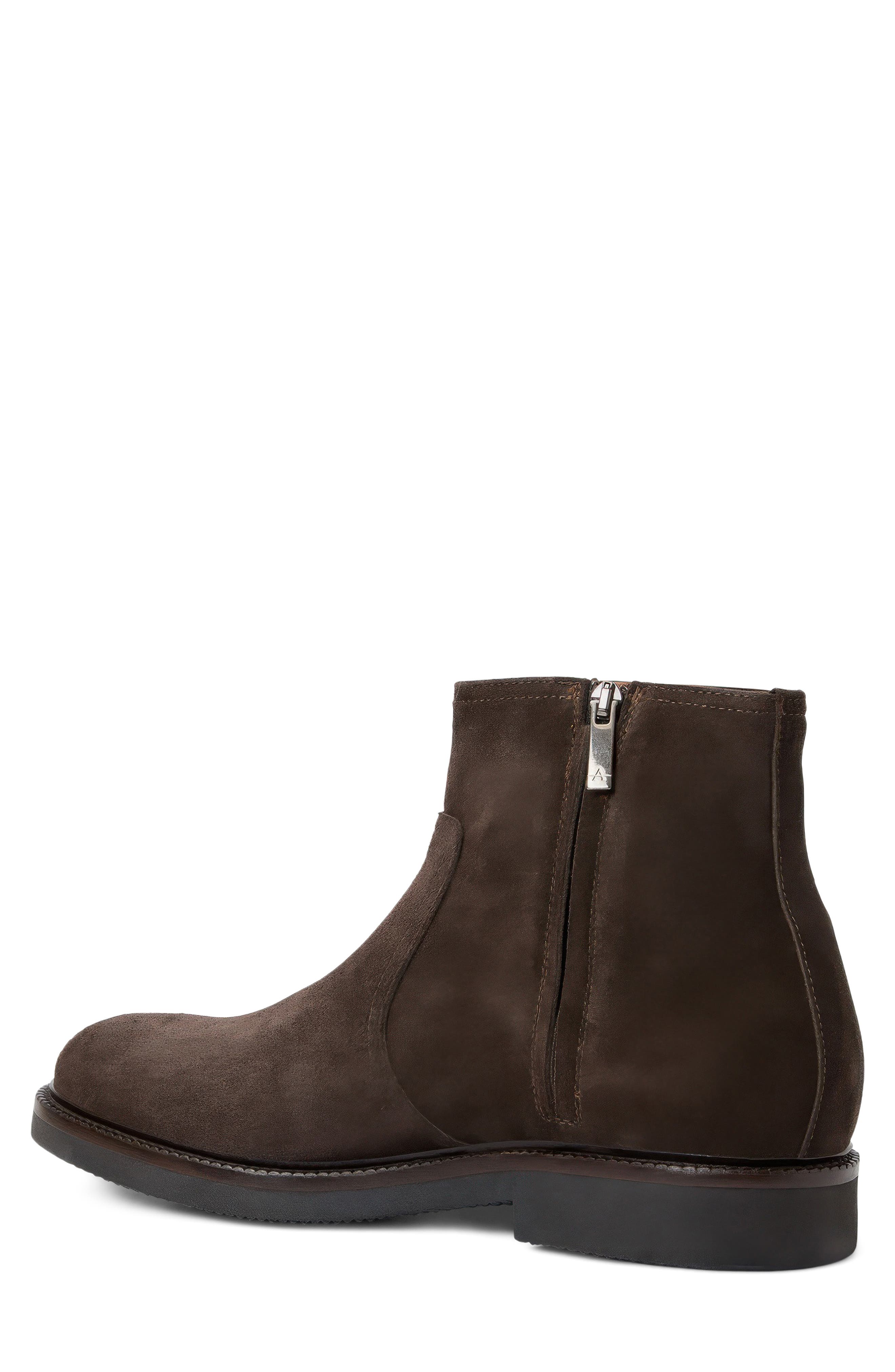 Palmiro Water Repellent Boot, Alternate, color, DARK BROWN SUEDE