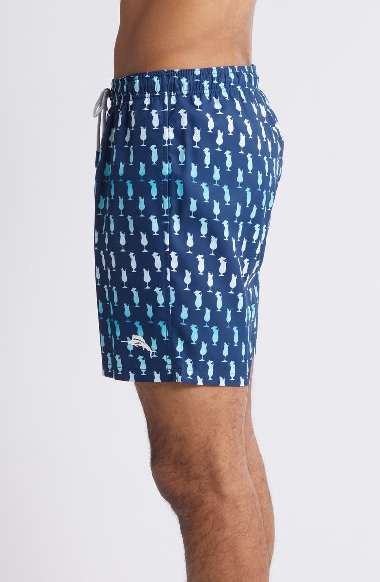 Tommy Bahama Naples Print Swim Trunks, Alternate, color,