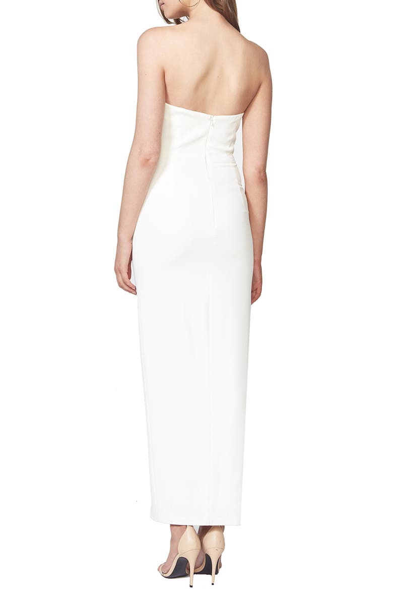Amelie Strapless Maxi Dress, Alternate, color, IVORY