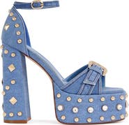 AZALEA WANG Evgenia Block Sandal