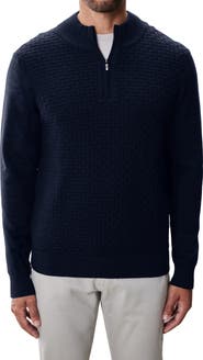Robert Barakett Gellar Half Zip Sweater