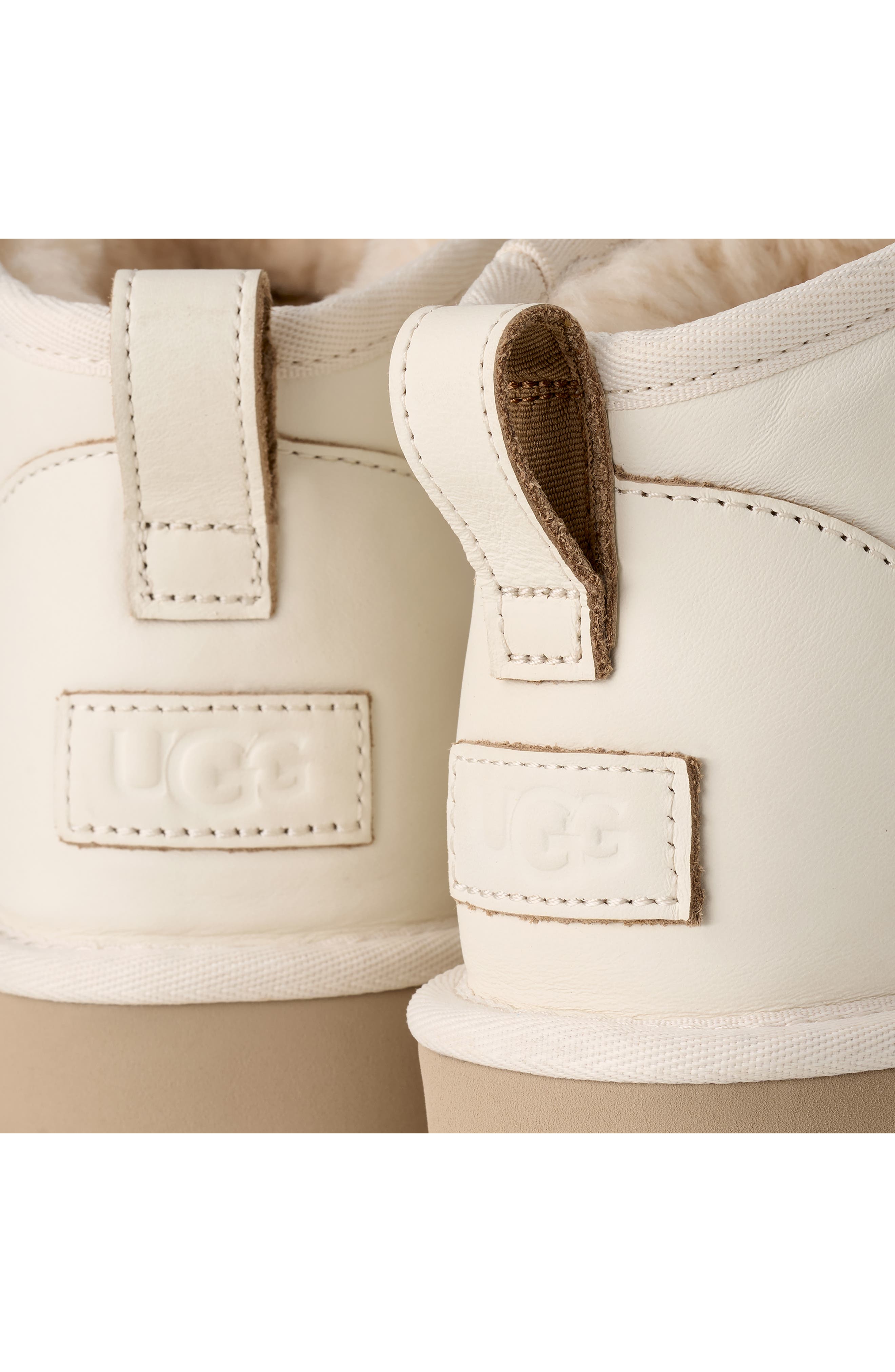 Classic Ultra Mini Boot, Alternate, color, JASMINE / WHITE PEPPER