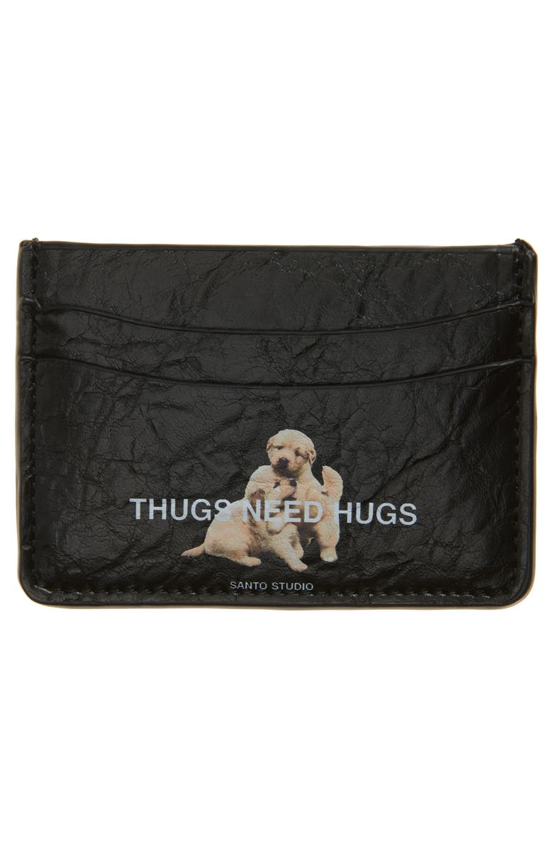 SANTO STUDIO x Paul Rodriguez Card Holder, Alternate, color, Black