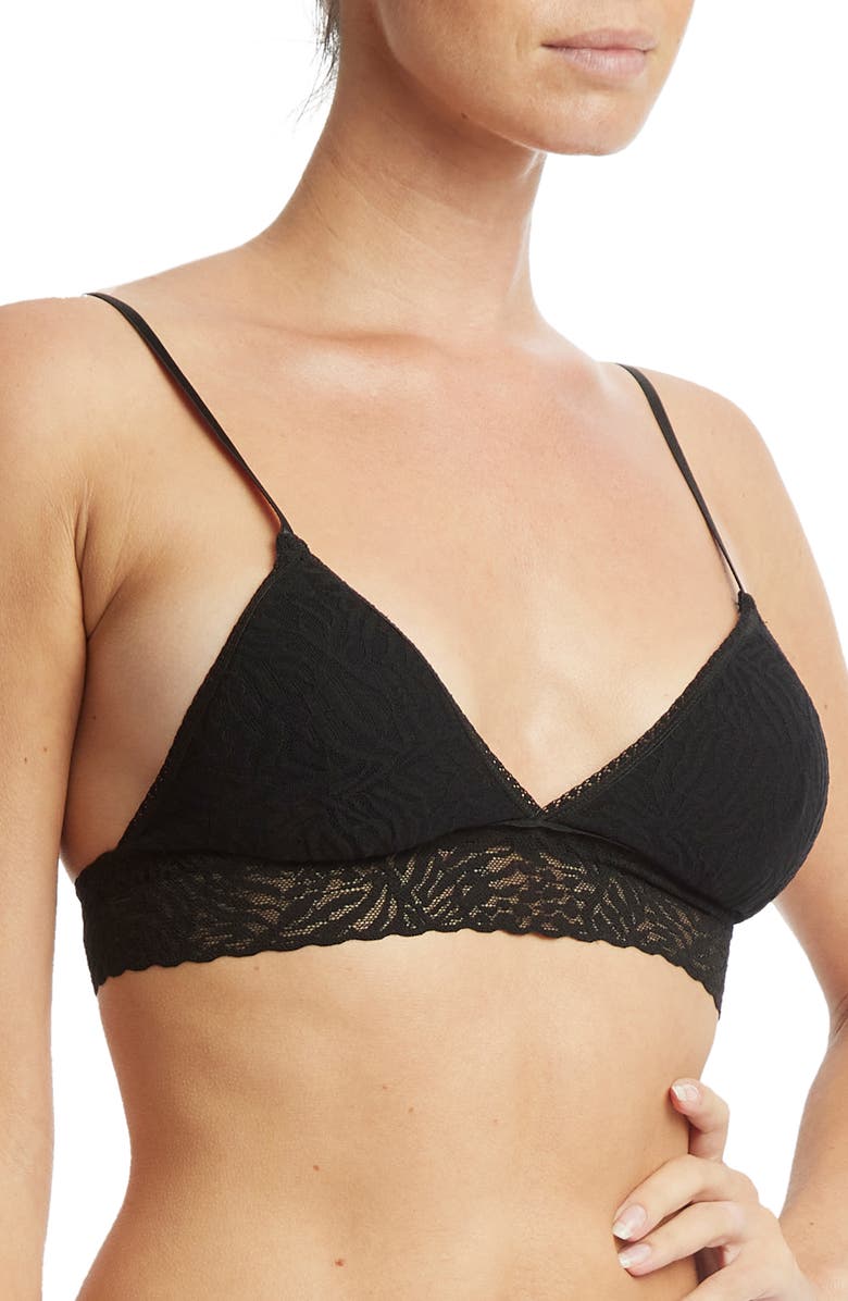 Hanky Panky Animal Max Lace Padded Bralette, Alternate, color,