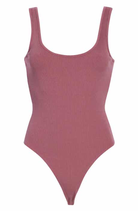L'AGENCE Nica Scoop Neck Tank Bodysuit