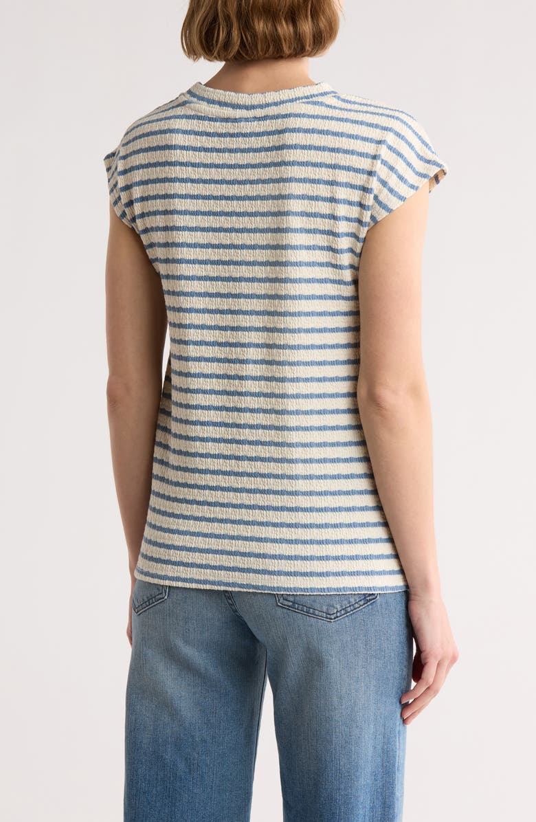 Bobeau Stripe Drop Shoulder Top, Alternate, color,
