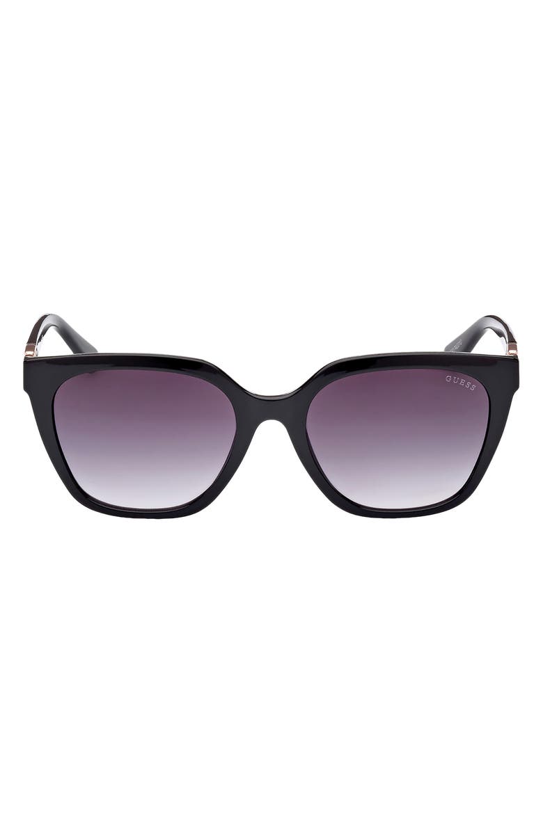GUESS 55mm Gradient Square Sunglasses, Main, color, 