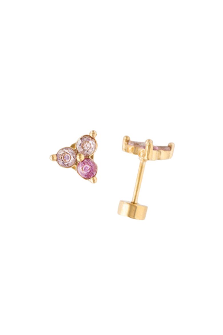 Gem Earring Set, Alternate, color, Multi