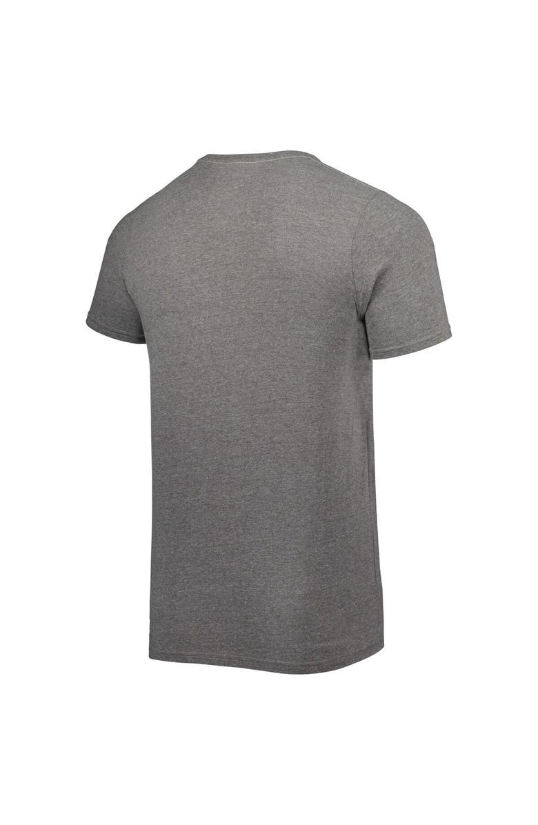 HOMEFIELD Men's Homefield Heather Gray Clemson Tigers Vintage Running Down the Hill T-Shirt, Alternate, color, Heather Gray