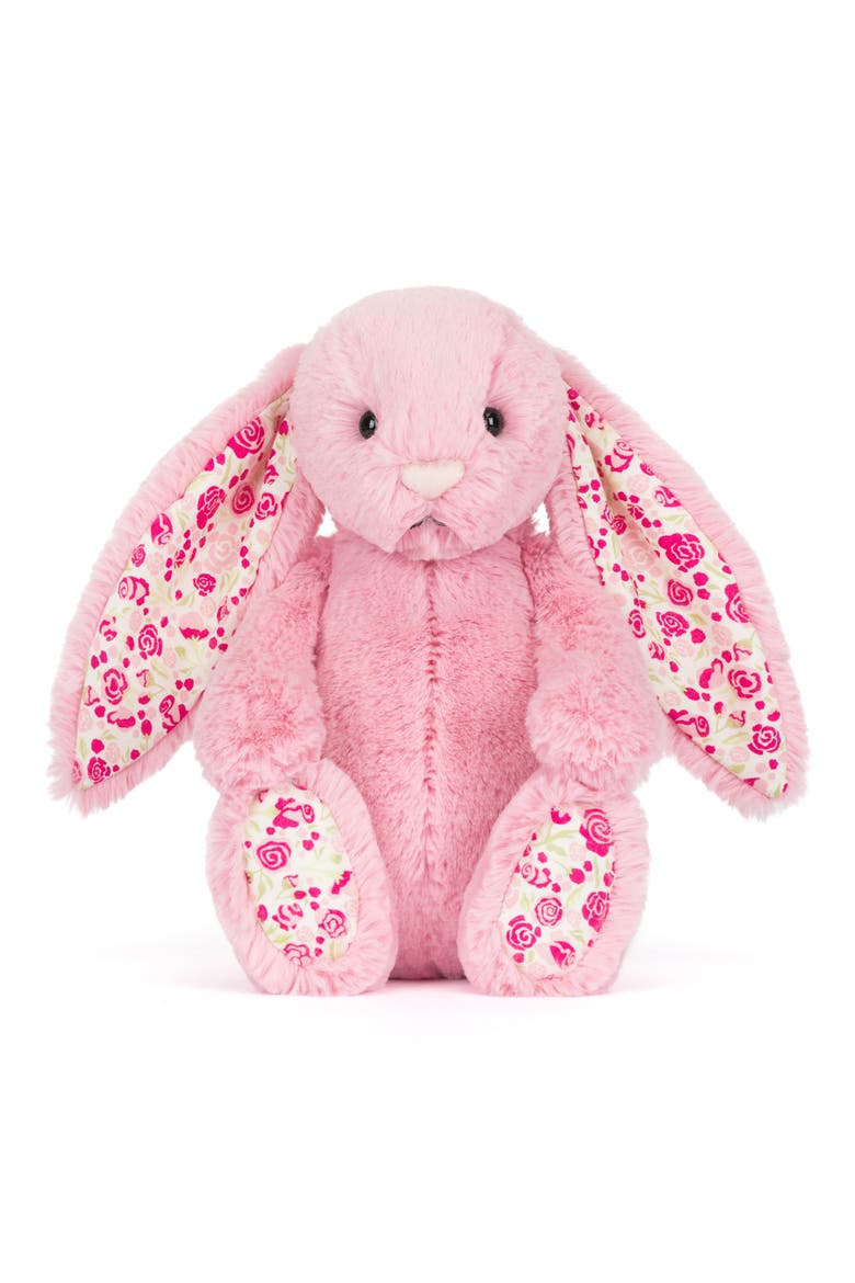 Blushkin Blossom Lux Bunny Plushie, Alternate, color, PINK