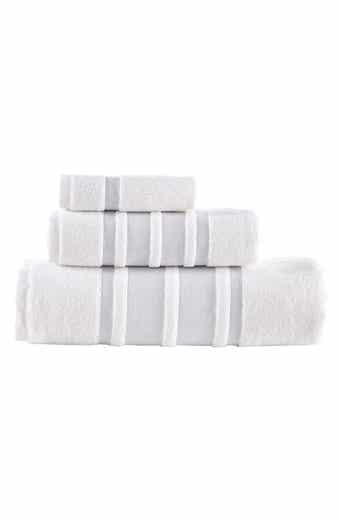 Brooks Brothers Contrast Boarder 3-Piece Towel Set