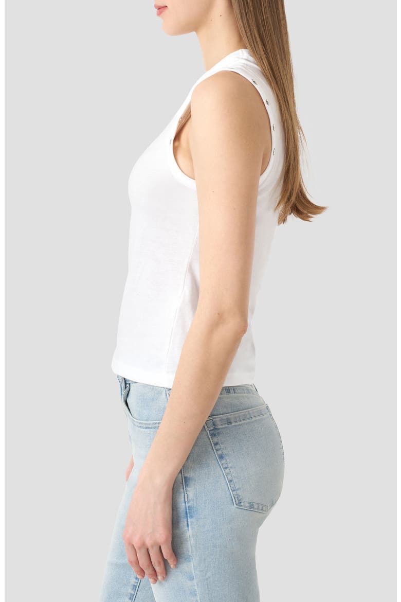Grommet Tank, Alternate, color, WHITE SOLID