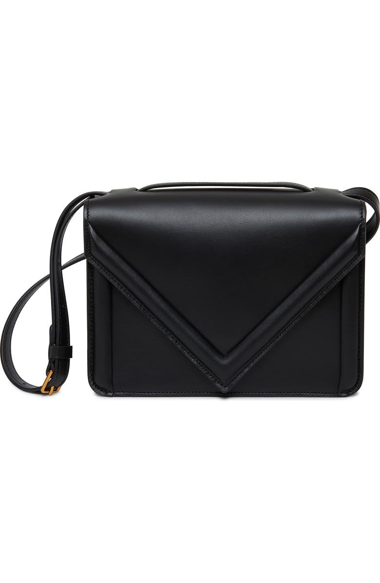 Mansur Gavriel M Frame Leather Shoulder Bag, Main, color,