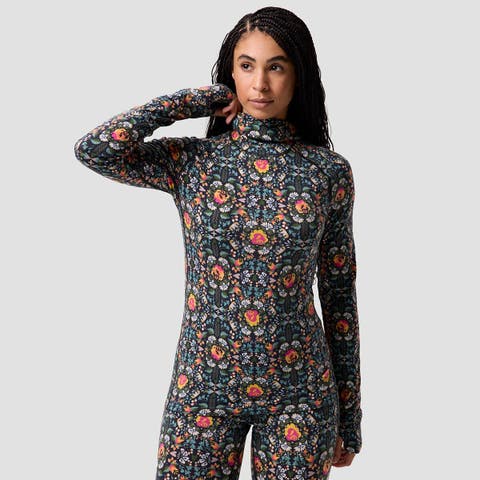 Cedars Rws Merino Lt-Wt Baselayer Balaclava Top - Women's