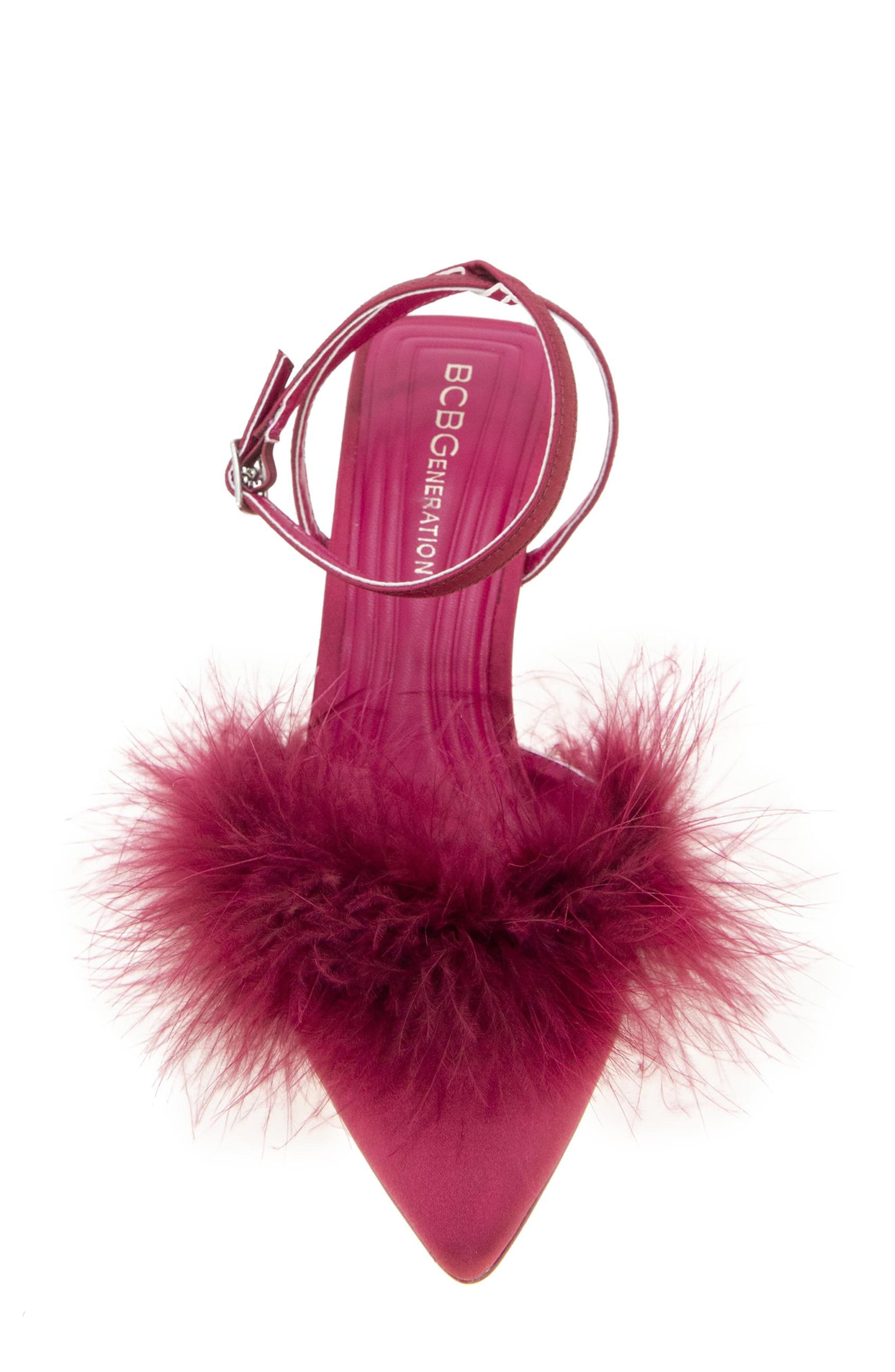 Iliana Ankle Strap Pump, Alternate, color, RASPBERRY