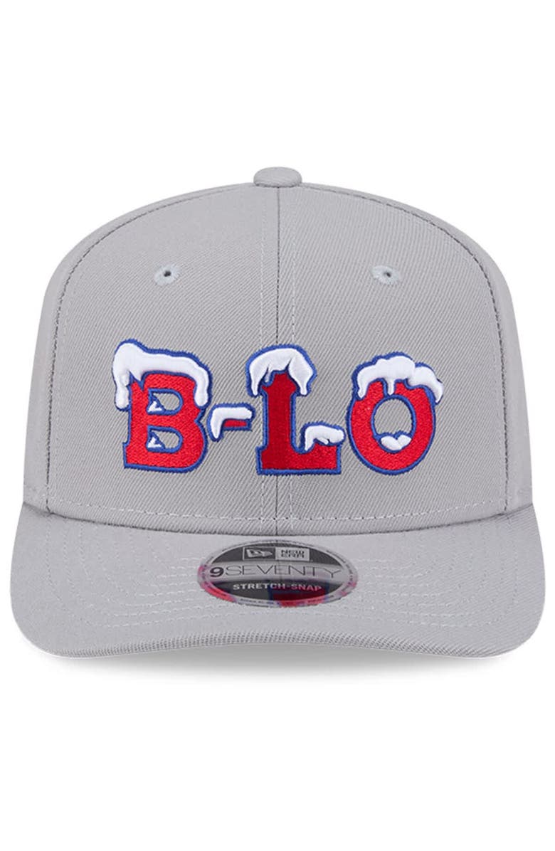 New Era Men's New Era Gray Buffalo Bills 2025 Rivalries Collection Fan Pack 9SEVENTY Adjustable Hat, Alternate, color, Gray