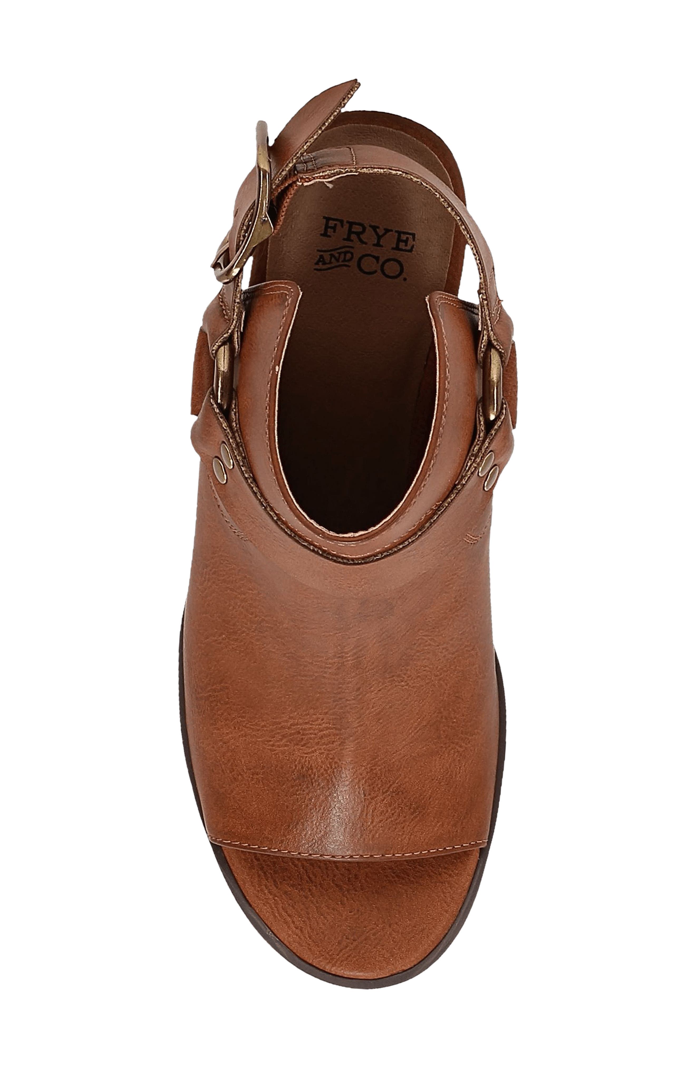 Jolene Harness Sandal, Alternate, color, COGNAC