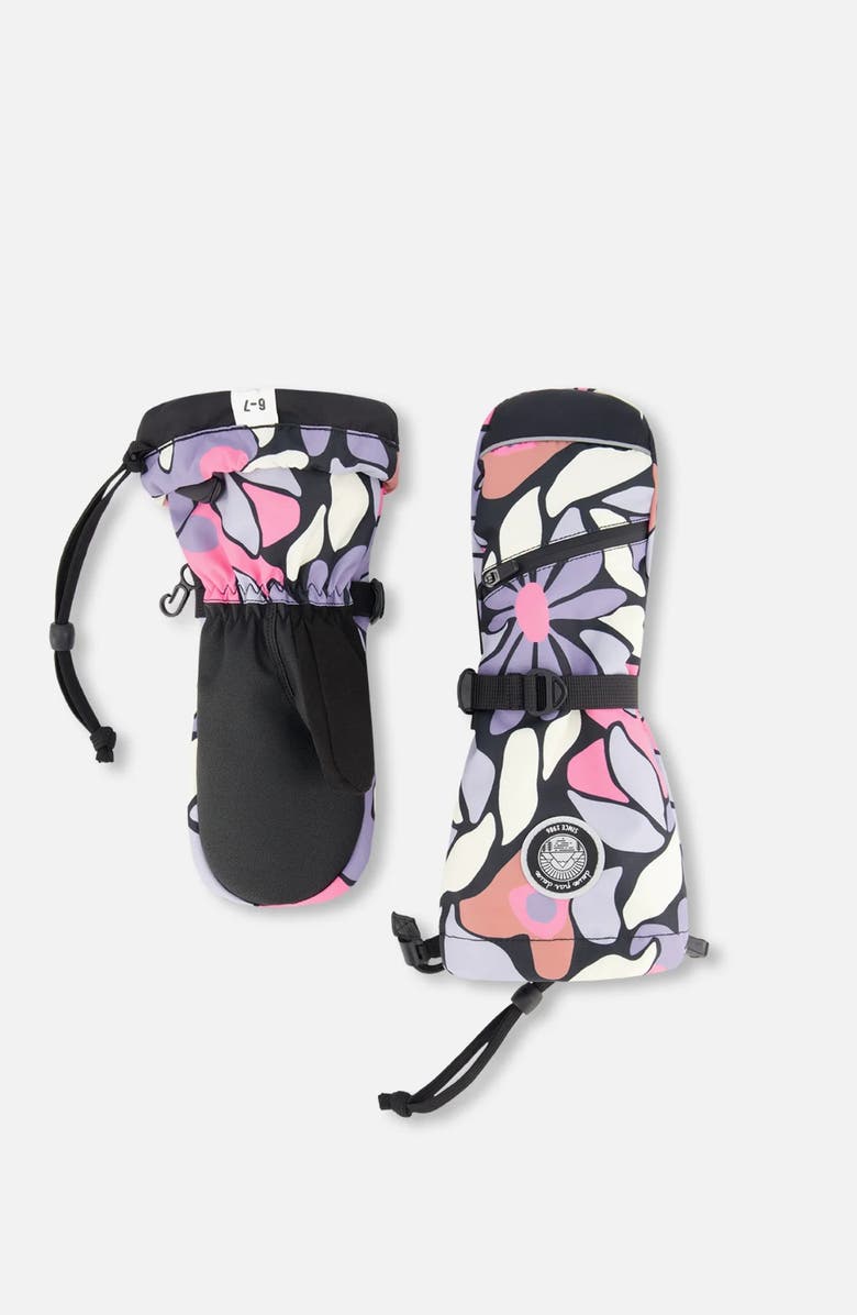 Deux par Deux Winter Mittens Teknik Retro Flower, Main, color,