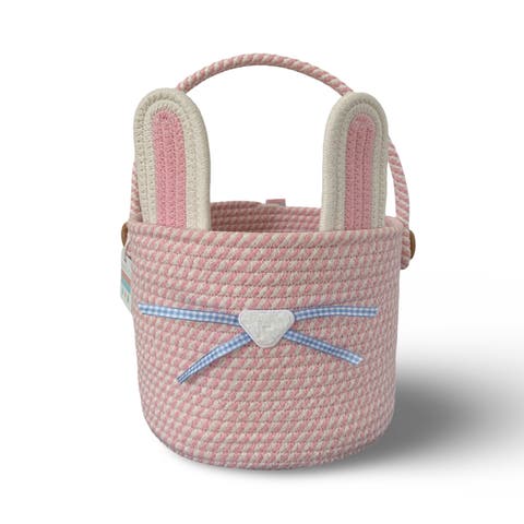 Bunny Rope Spring Basket