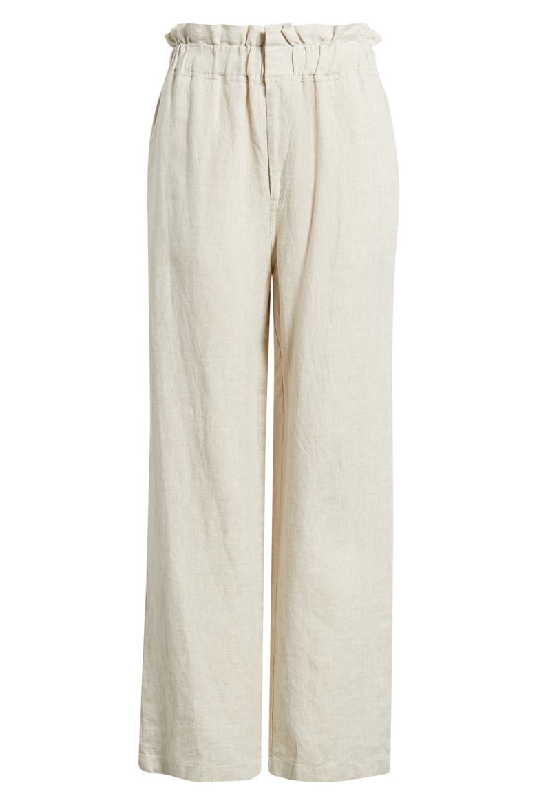 Christal Linen Straight Leg Pants, Alternate, color, LINEN