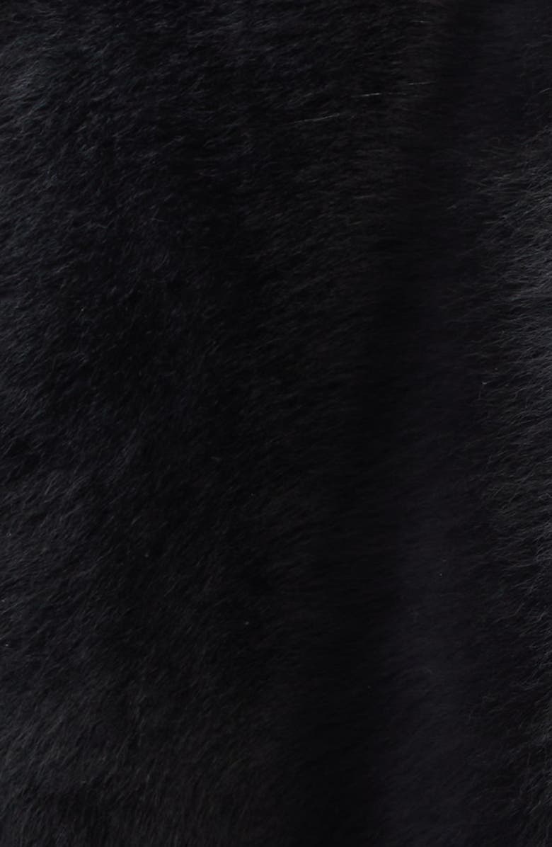 Altuzarra Geoff Genuine Shearling Belted Coat, Alternate, color, Black