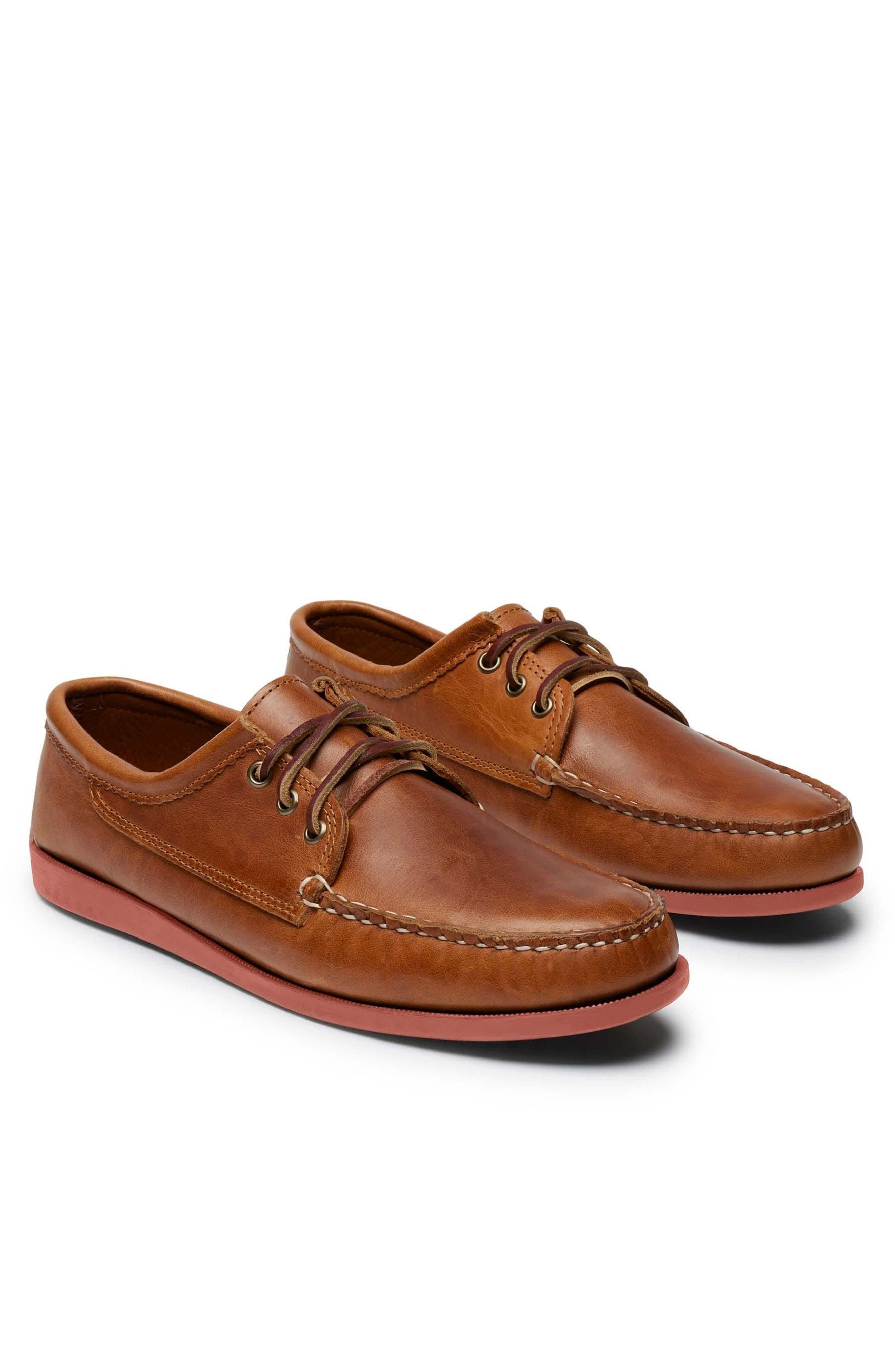 Blucher Shoe, Alternate, color, Whiskey