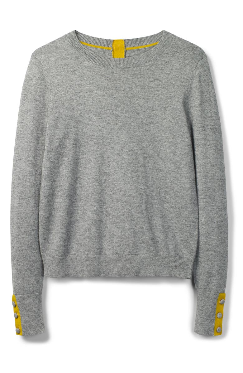 Boden Dorset Button Back Sweater, Alternate, color, 