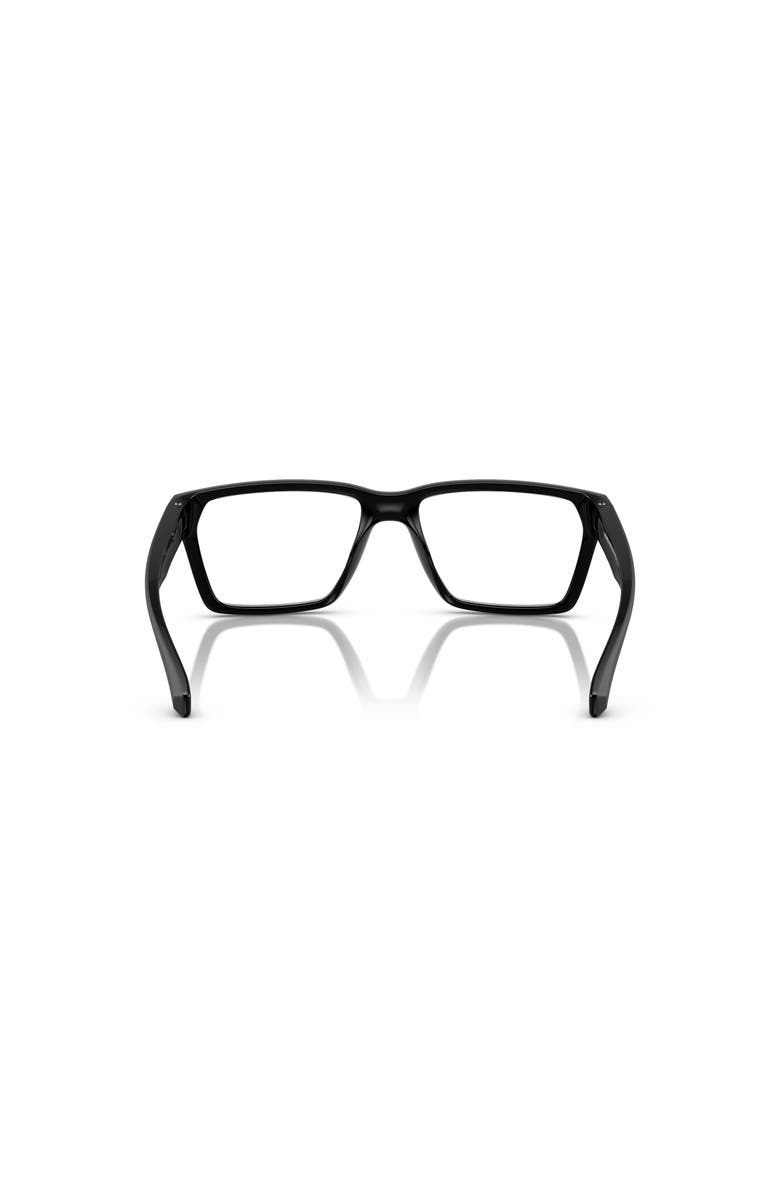 ARNETTE 55mm Rectangle optical glasses, Alternate, color, Black