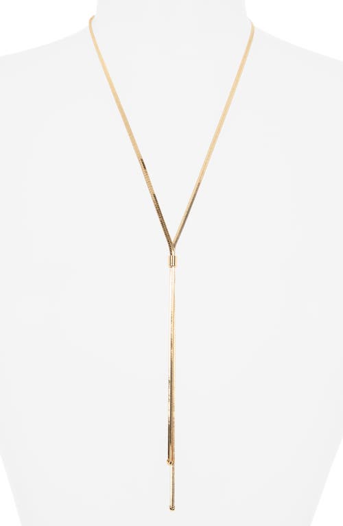 Nordstrom Rack Y-drop Chain Necklace In Gold