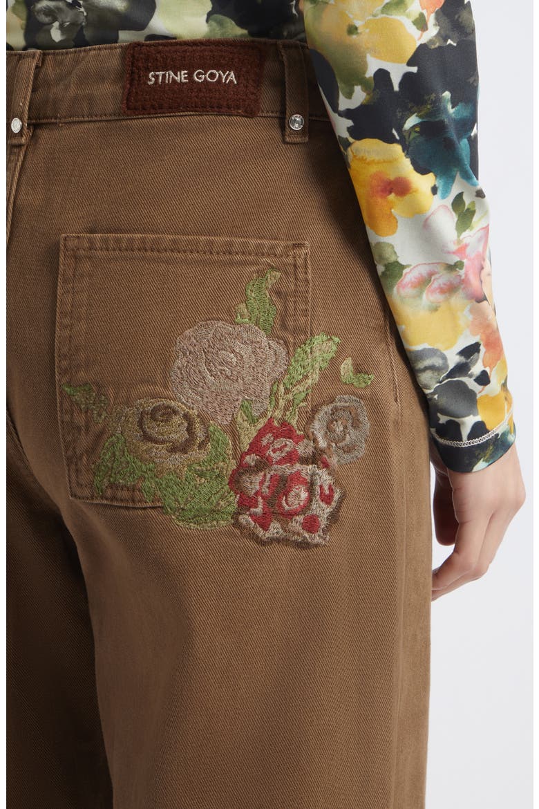 Baggy Fit Wide Leg Jeans, Alternate, color, EPHEMERAL BLOOM