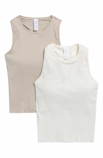 YOGALICIOUS 2-Pack Seamless Carrie Racerback Tanks