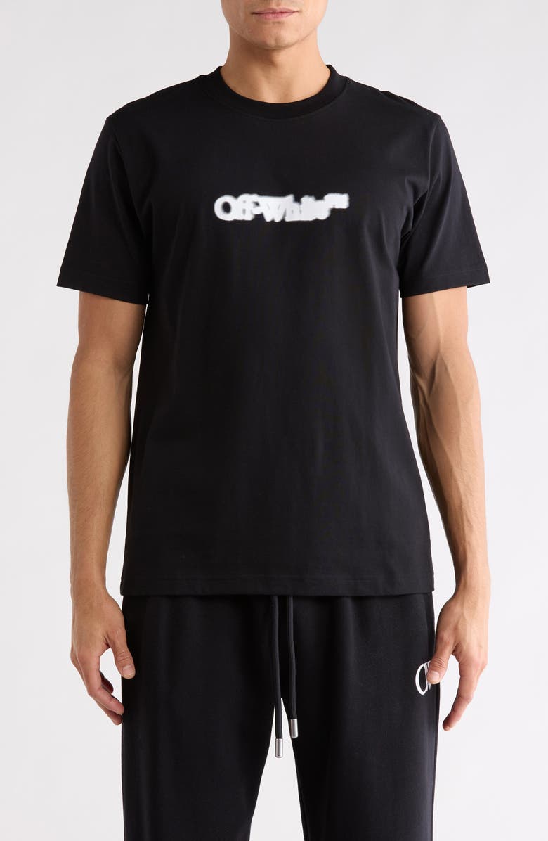 Off-White Spray Paint Arrow Graphic Slim T-Shirt, Main, color, 