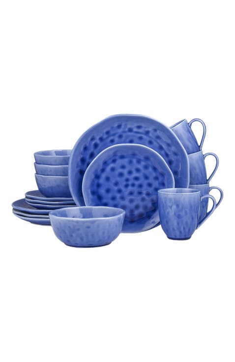 Constance Porcelain 16-Piece Dinnerware Set