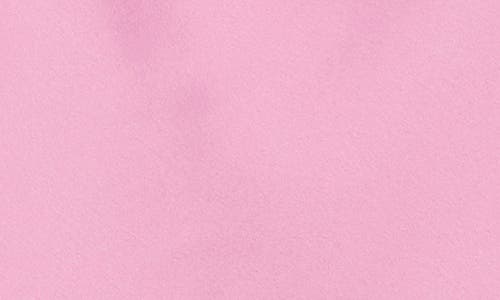 Renee C Cowl Off Shoulder Satin Top In Pink